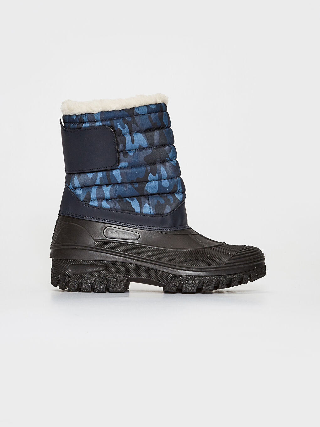 Siyah Erkek Çocuk Kürk Astarlı Bot-1