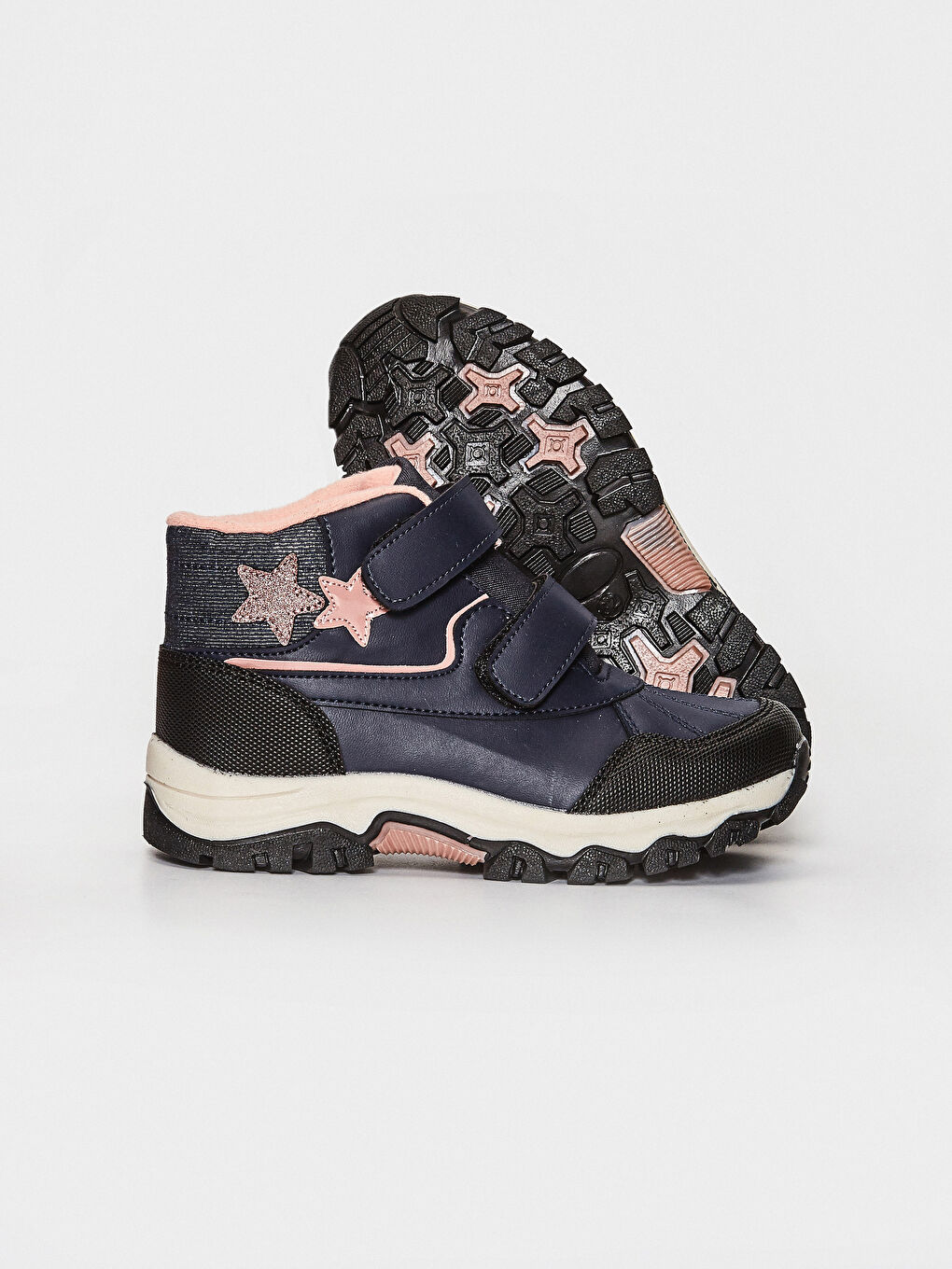 Ботинки на застежке-липучке для девочек-2