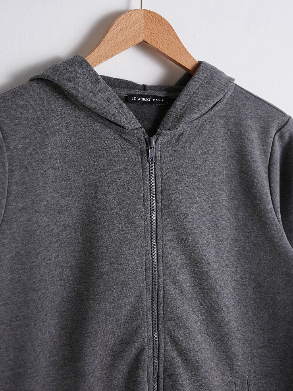 Hooded Women's Thick Zip-Up Sweatshirt-7