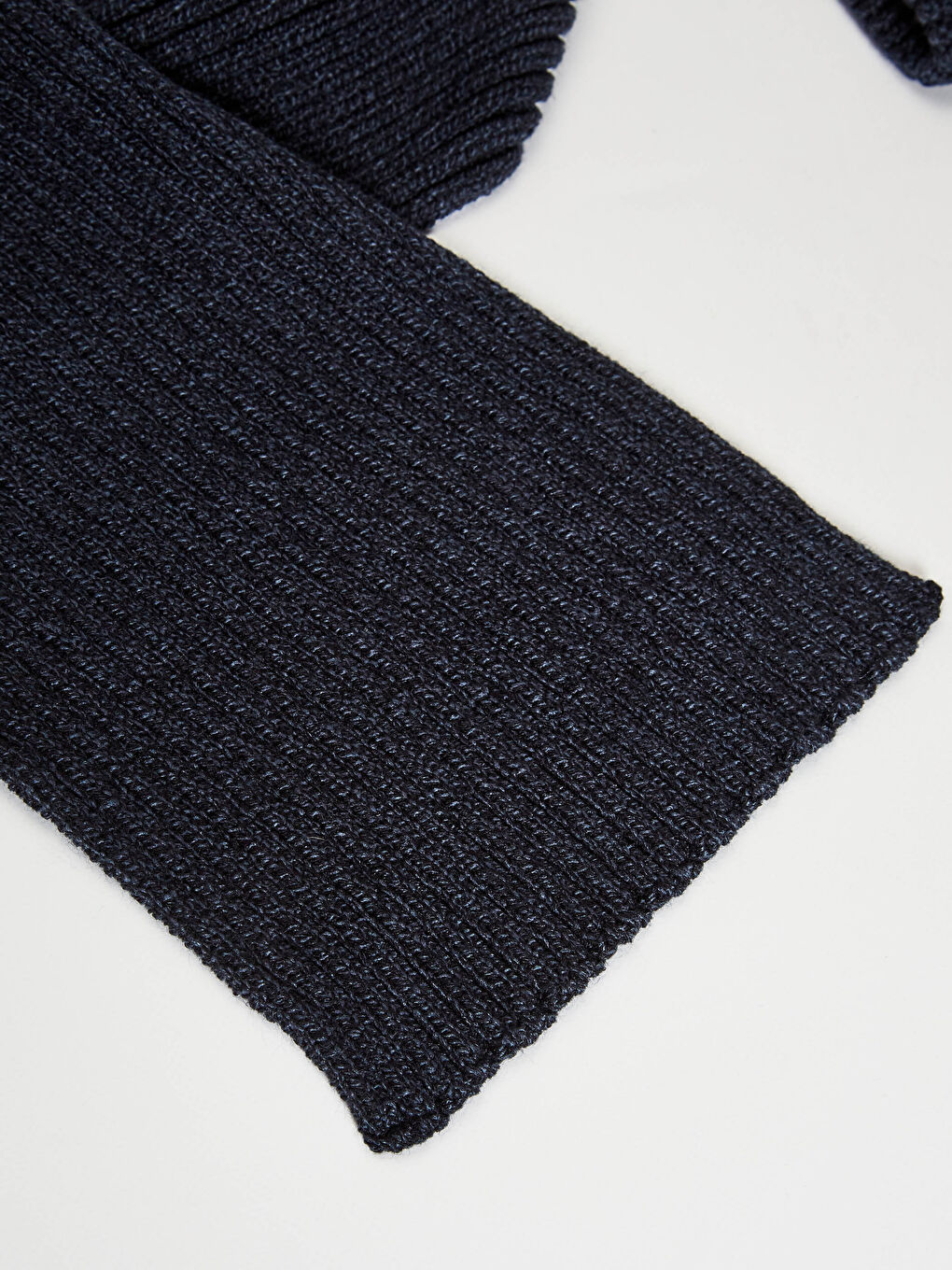 Écharpe et Bonnet en Tricot Imprimés avec Étiquette pour Garçon-2