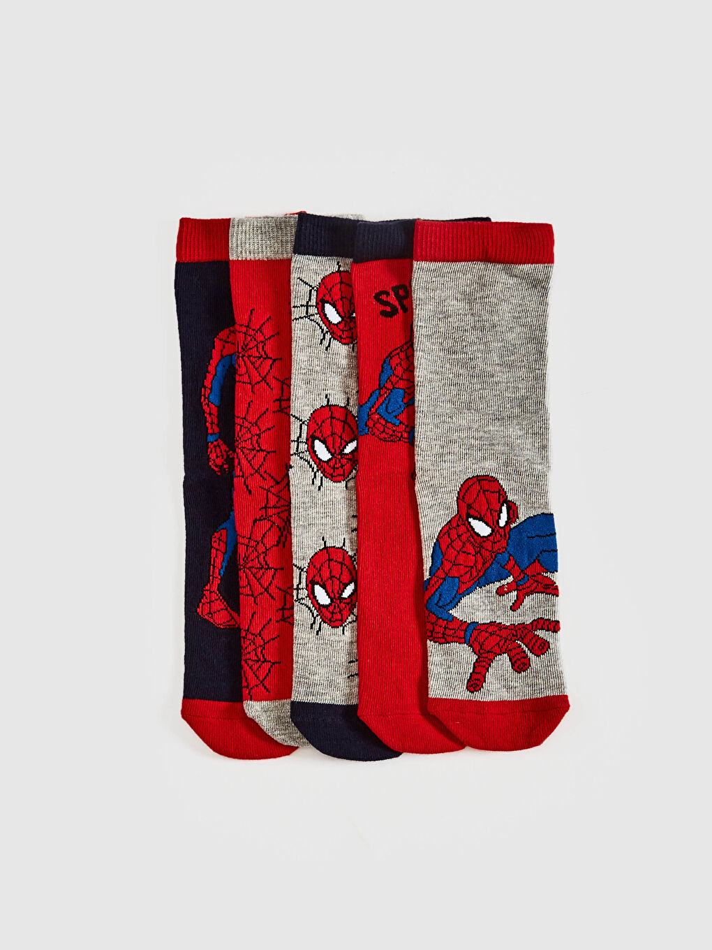 Boy Spider-Man Socks 5 Pieces