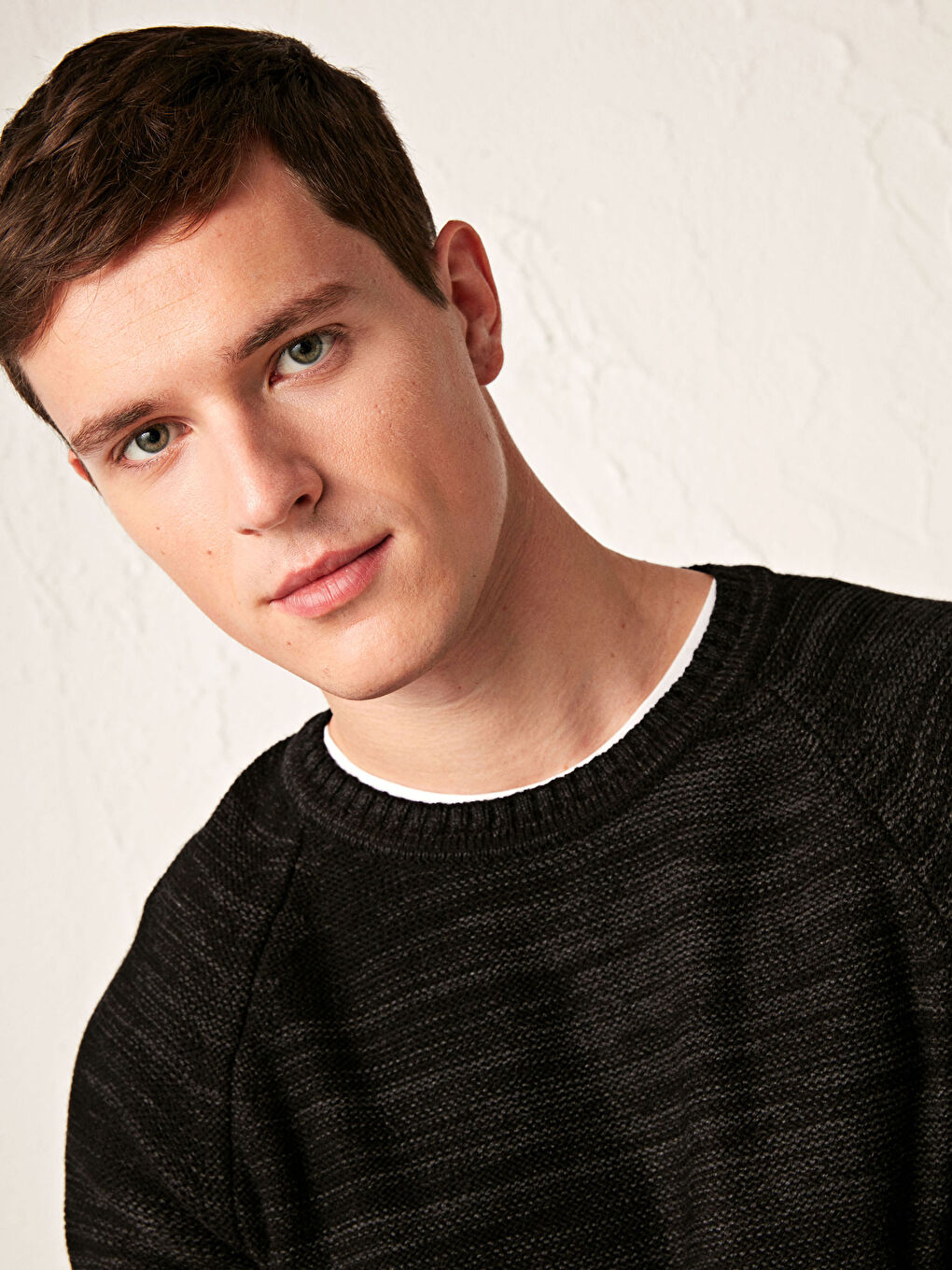 Crew Neck Knitwear Sweater