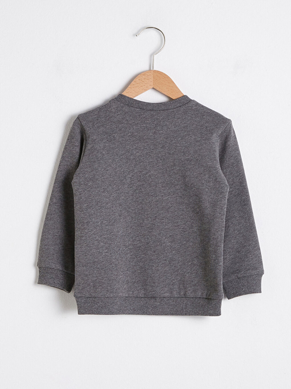 Antrasit Erkek Bebek Pjmask Baskılı Sweatshirt-1