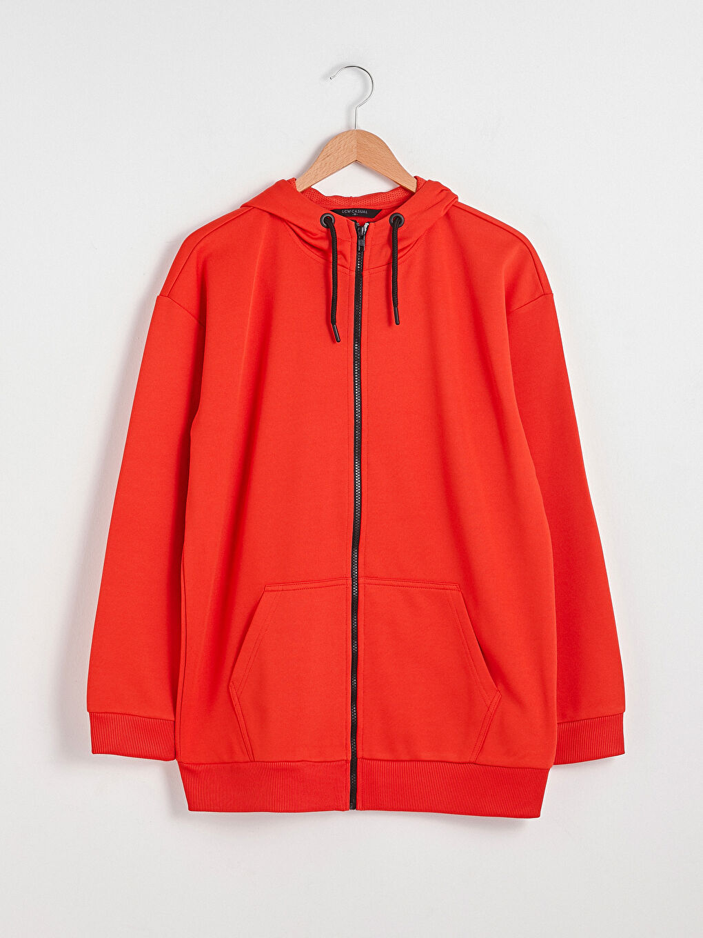 Hooded Long Sleeve Men's Zip-Up Sweatshirt-6