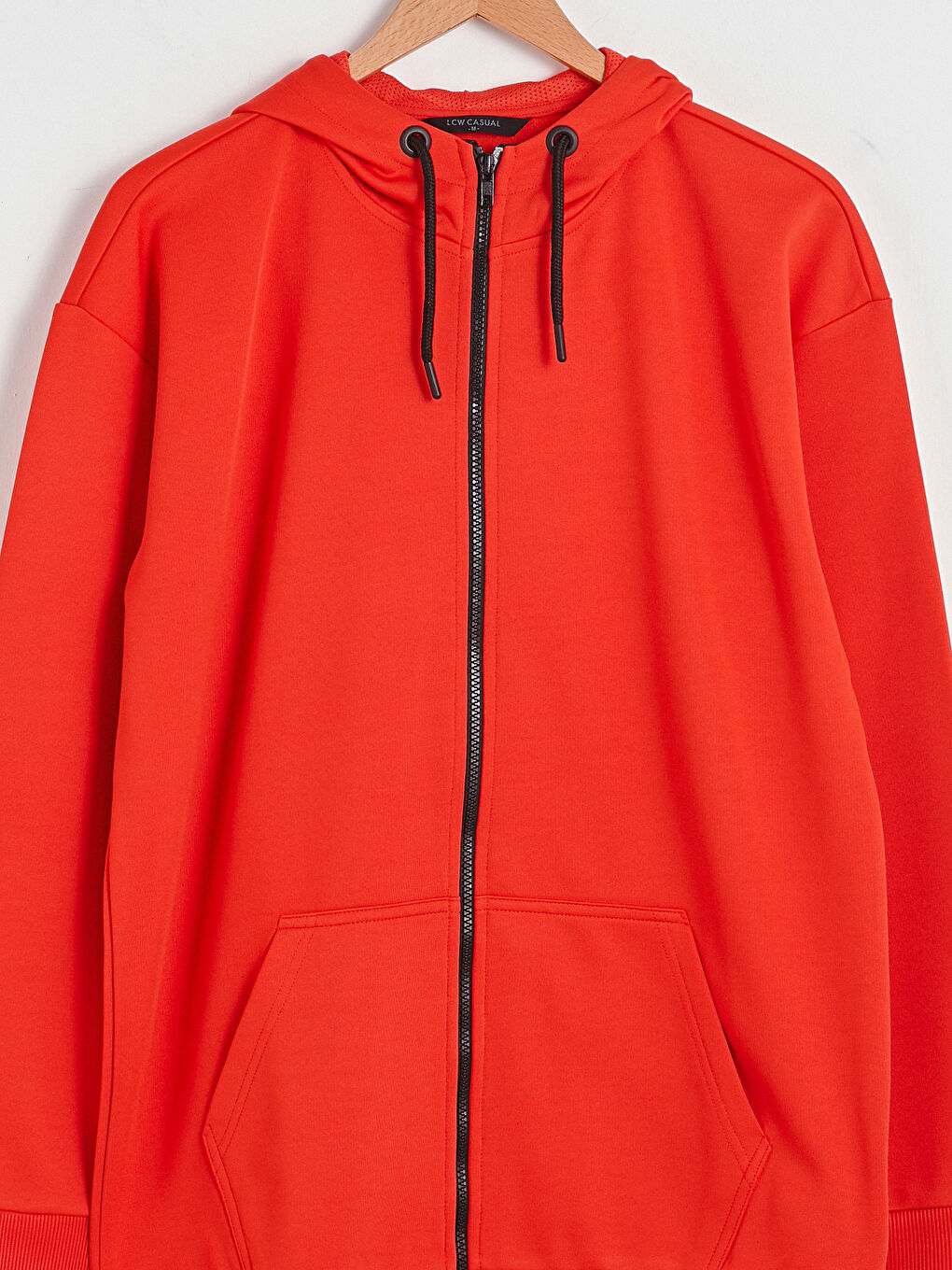 Hooded Long Sleeve Men's Zip-Up Sweatshirt-8