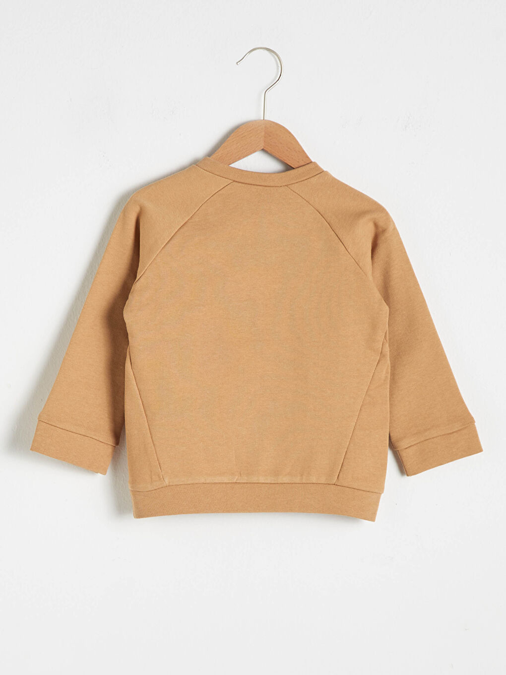 Sarı Erkek Bebek Basic Sweatshirt-1