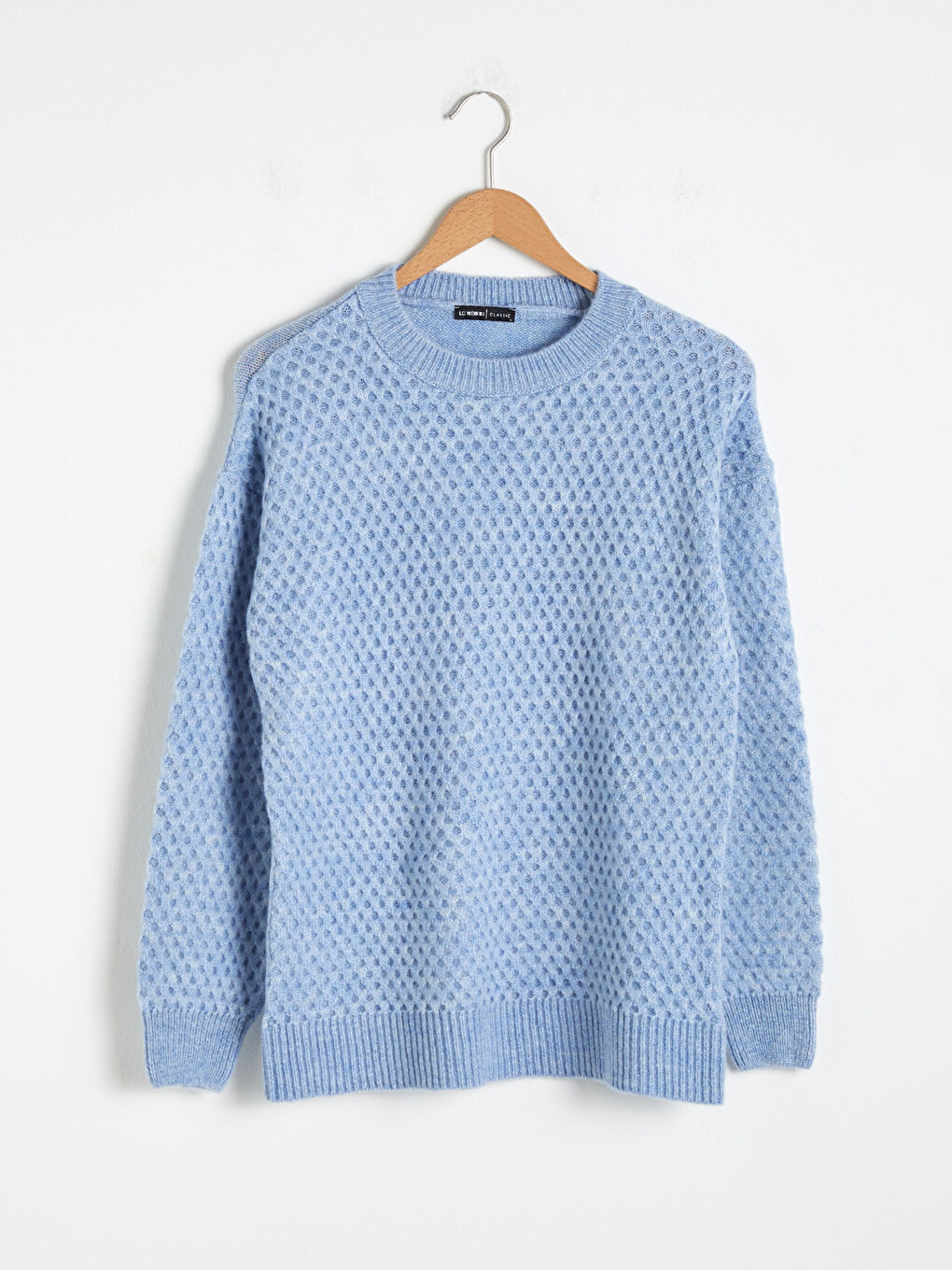 LCWAIKIKI Classic Crew Neck Acrylic Tricot Jumper -0WJ580Z8-GKM