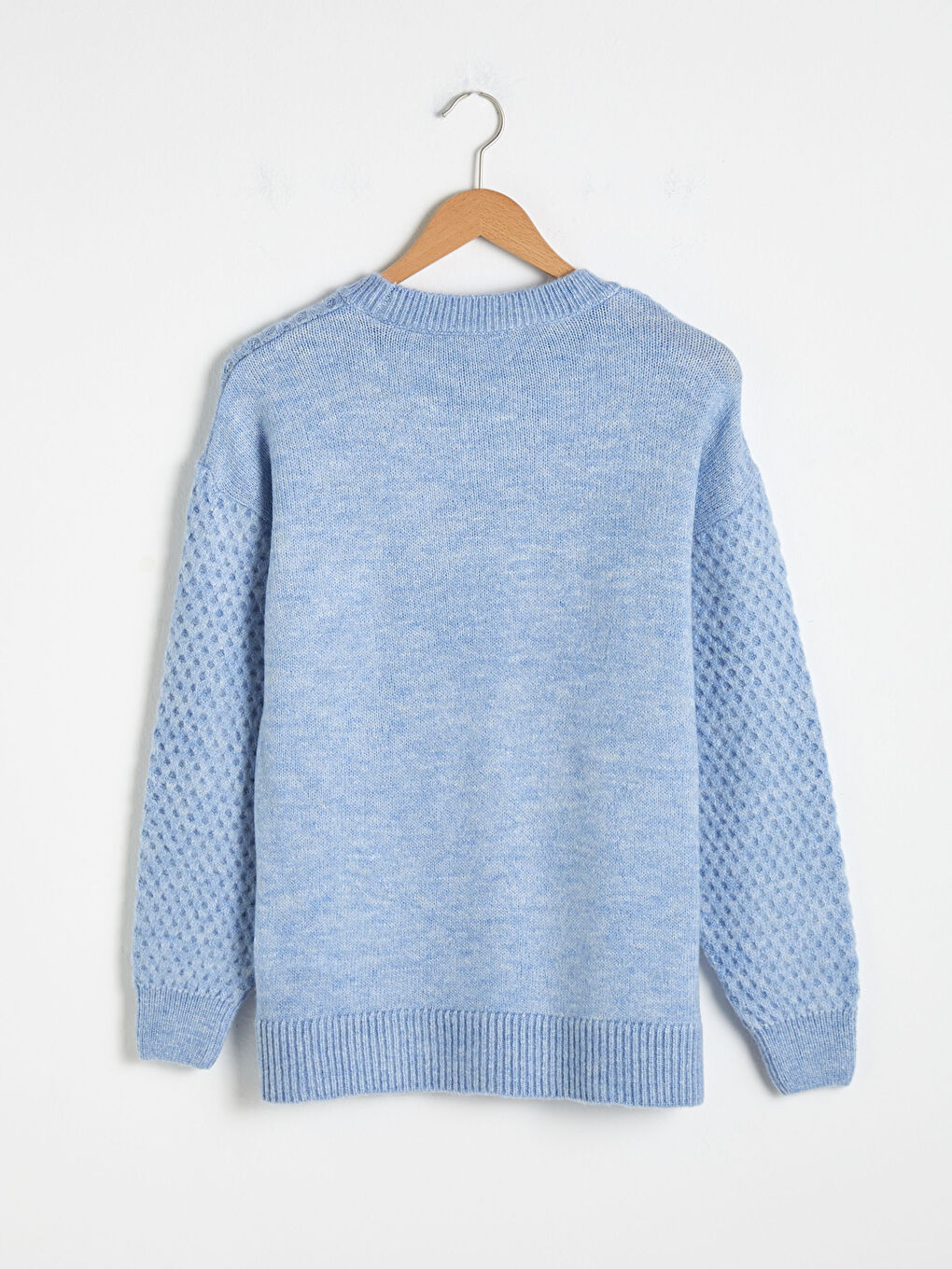 LCWAIKIKI Classic Crew Neck Acrylic Tricot Jumper -0WJ580Z8-GKM