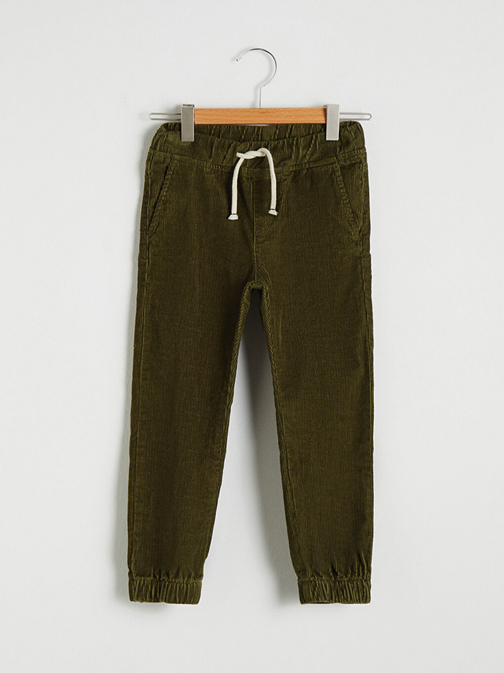 Boy's Velvet Jogger Trousers