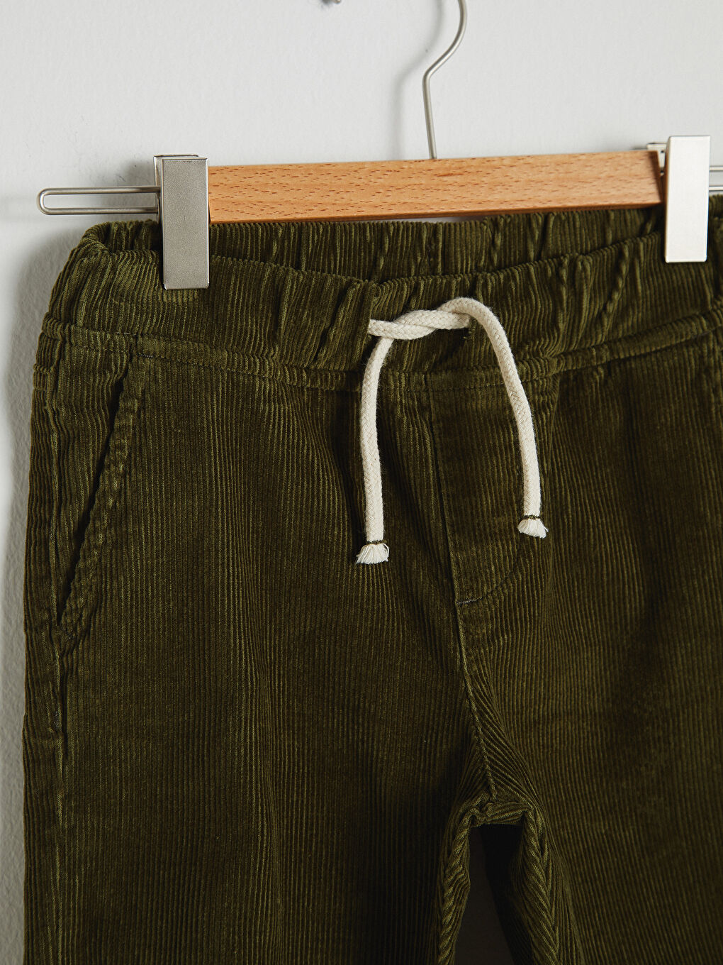 Boy's Velvet Jogger Trousers-2