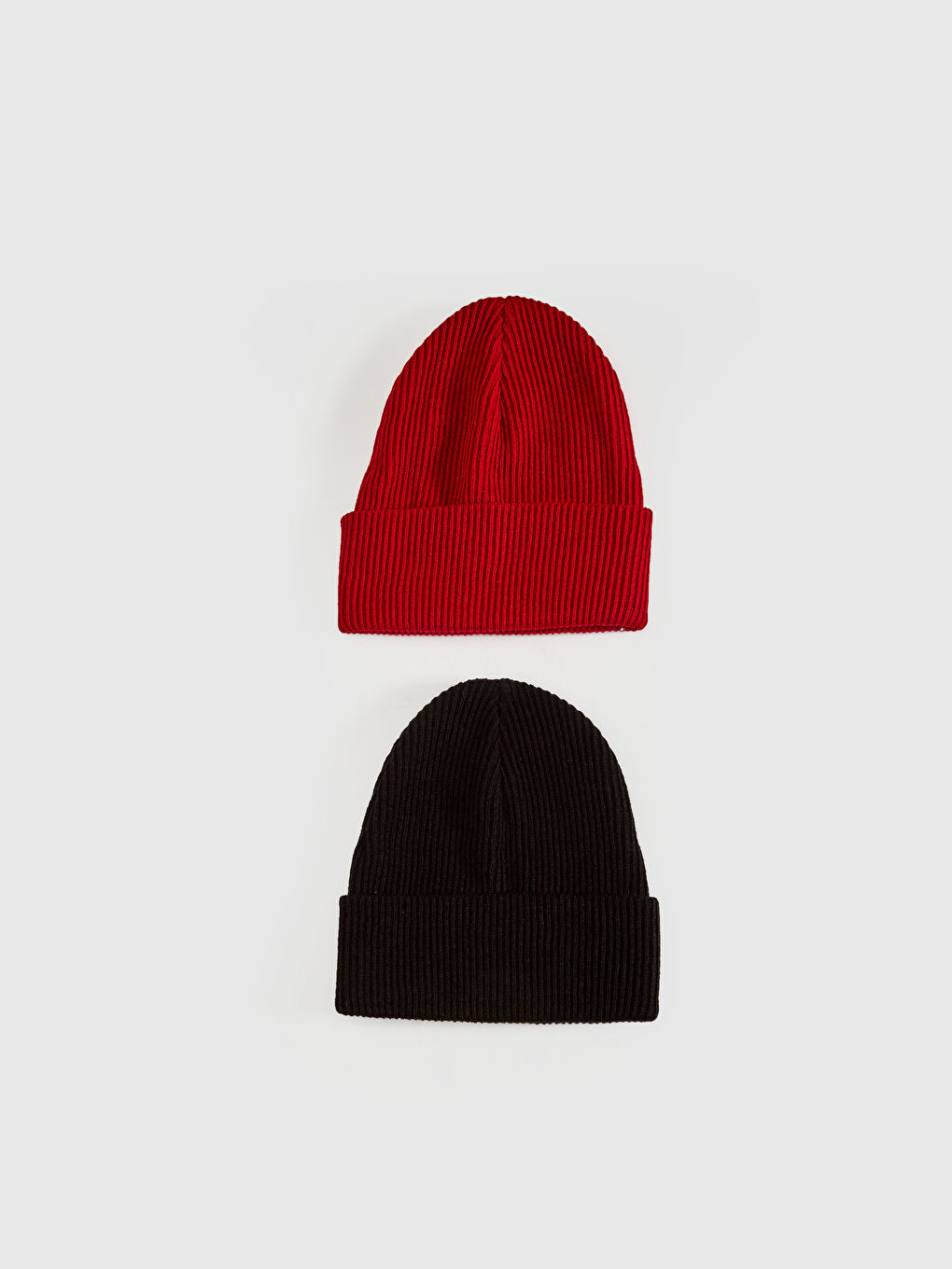 Women Tricot Beanie 2 Pieces-1