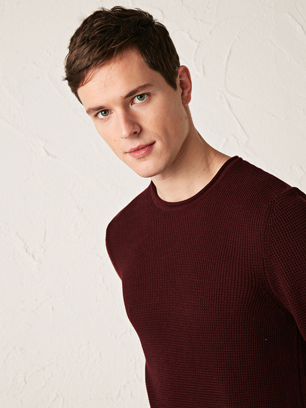 XSIDE Crew Neck Lightweight Tricot Jumper -0WJ877Z8-MFE