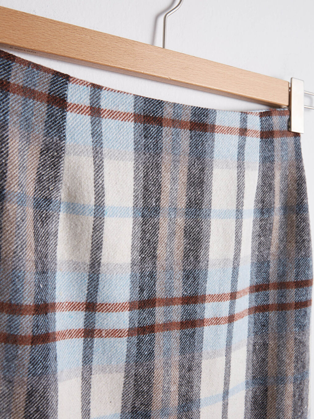 Mavi Dar Fit Gabardin Kadın Etek-2