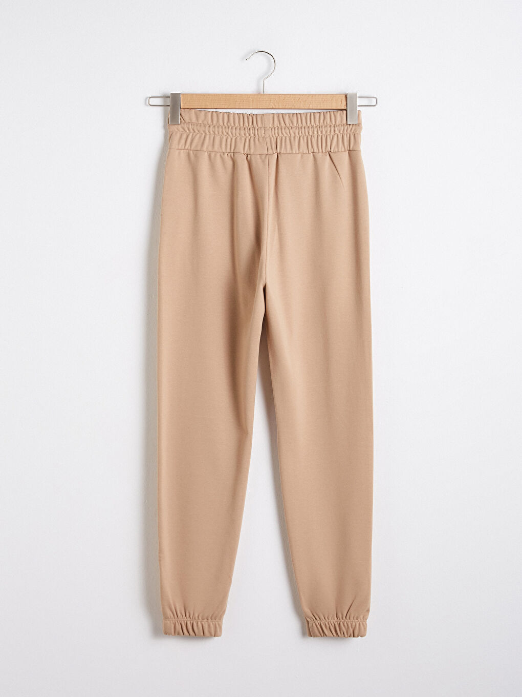 Спортивные брюки с эластичной резинкой на талии-5