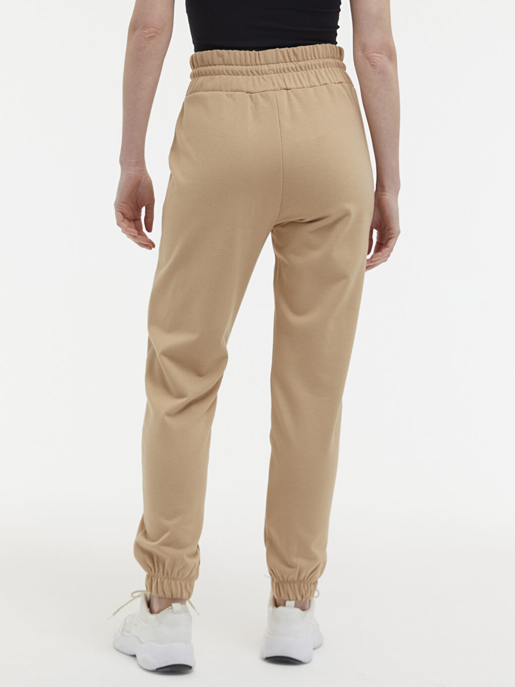 Спортивные брюки с эластичной резинкой на талии-2