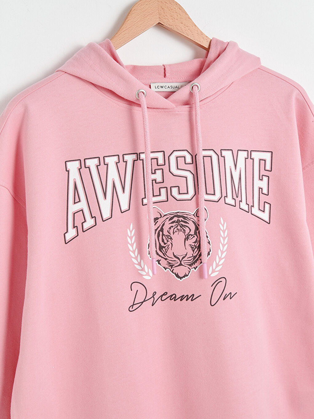 هودي مطبوع بشعار مزود بغطاء رأس-7