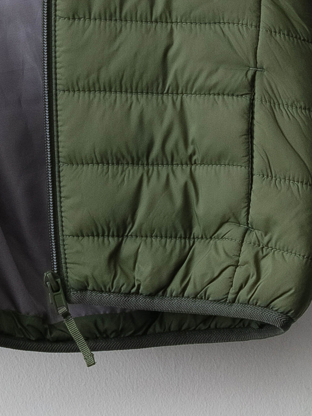 Hooded Long Sleeve Basic Baby Boy Zippered Coat-2
