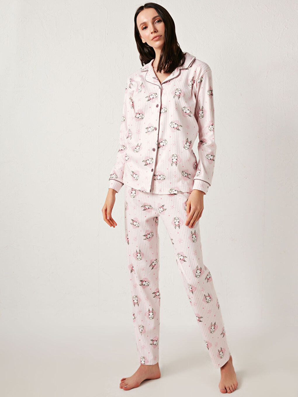 Printed Cotton Pyjama Set