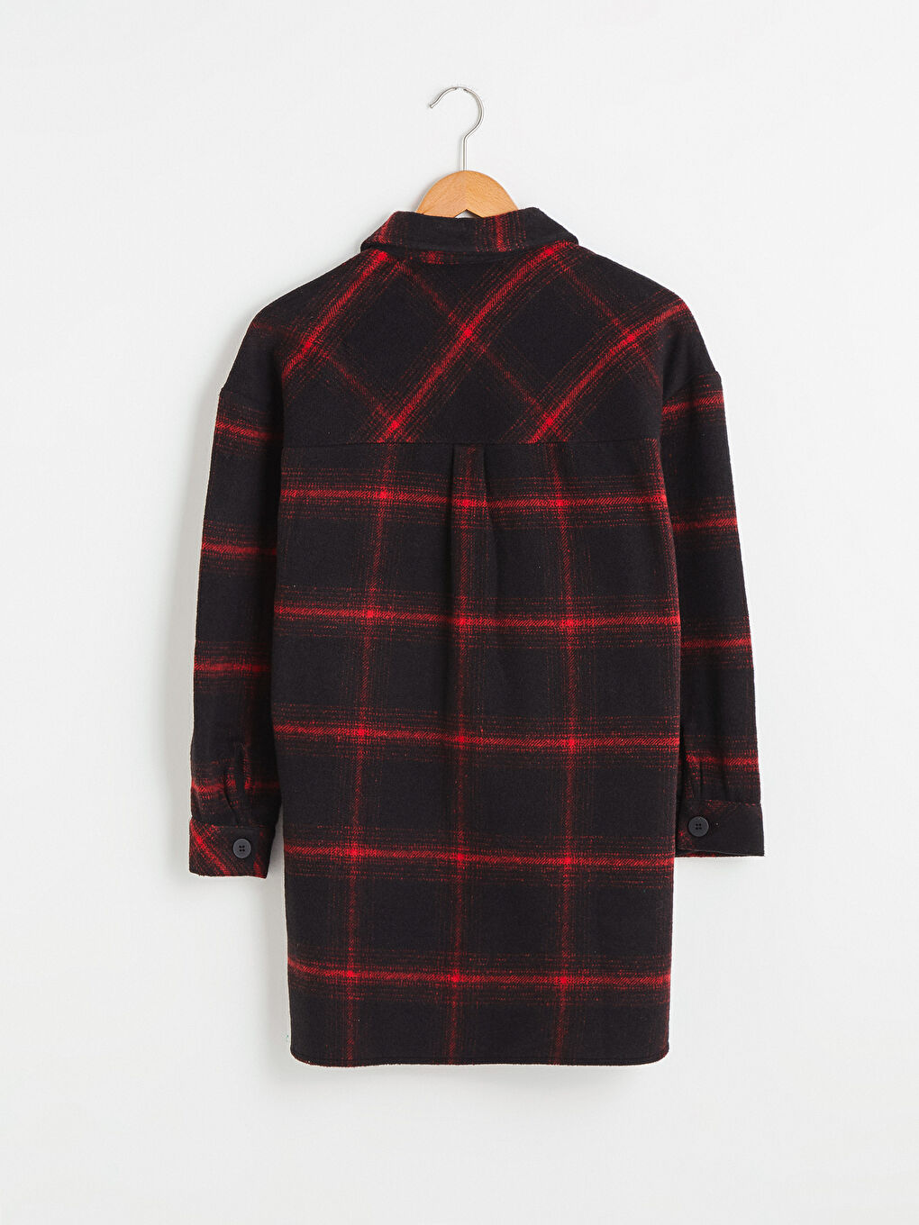 Pocket Detailed Chequered Shirt-6