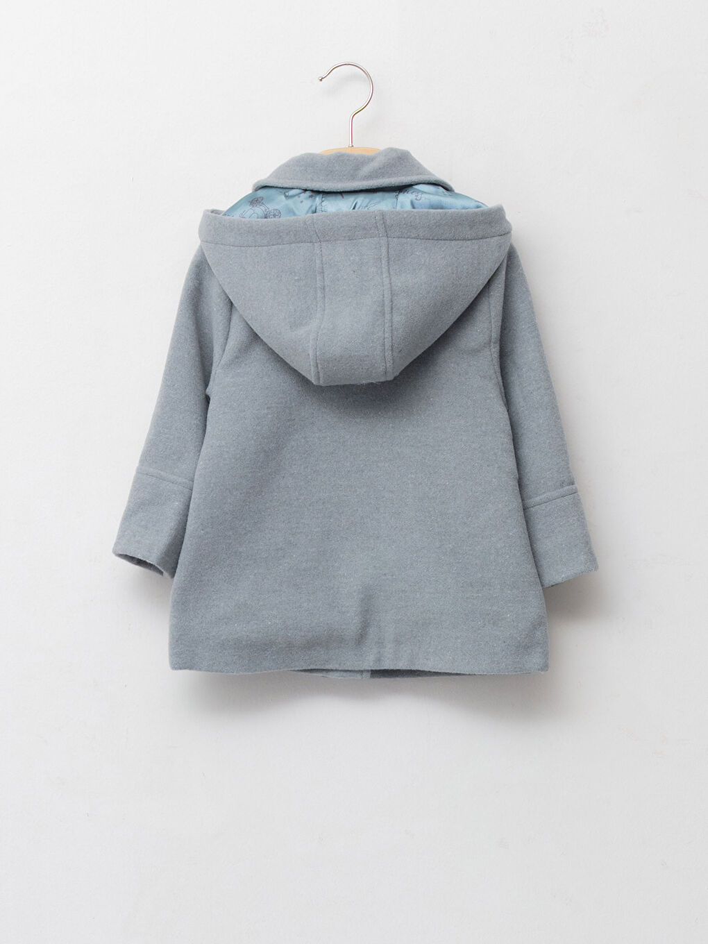 Manteau Épais à Capuche Zippé pour Bébé Fille-2