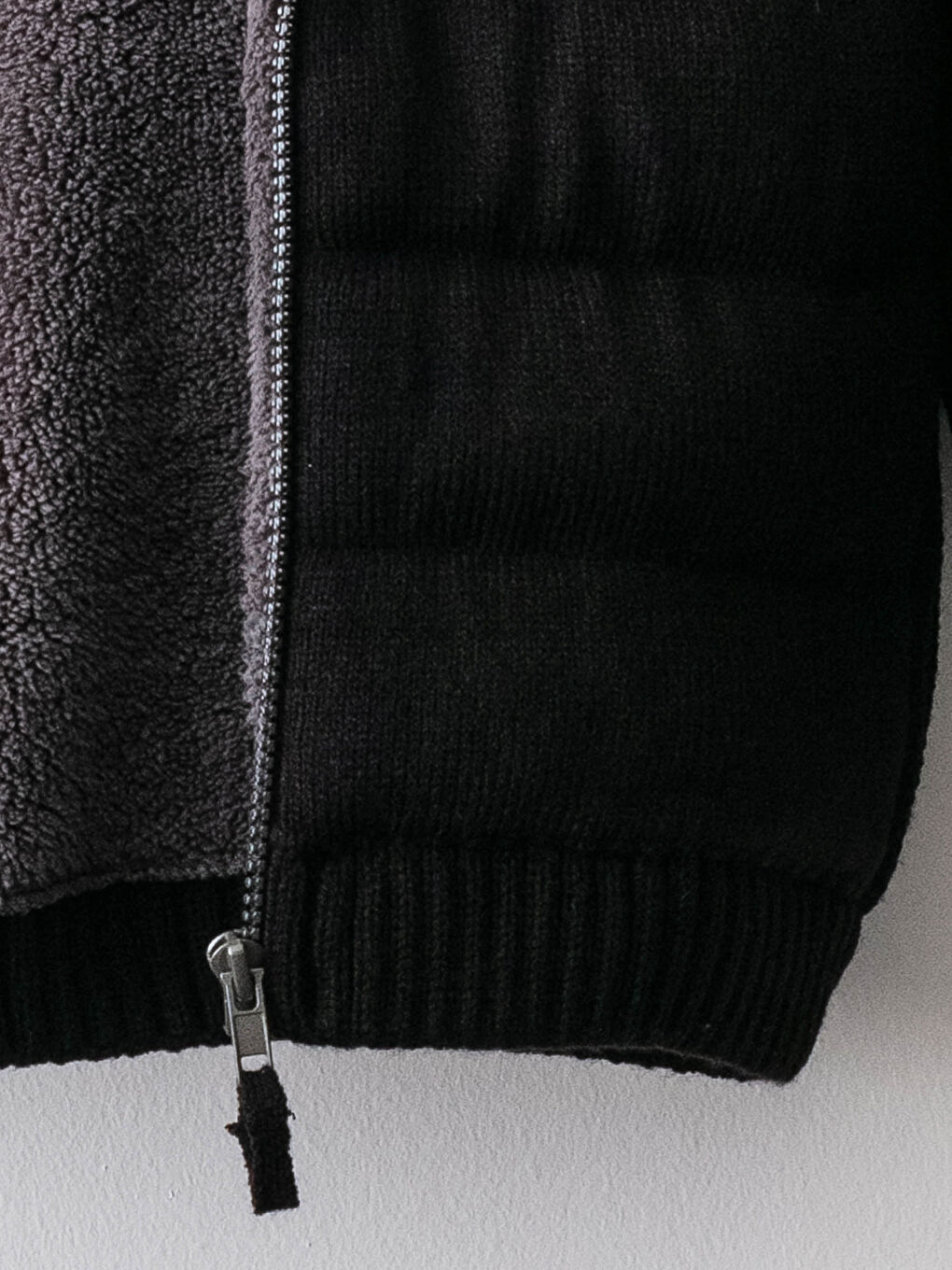 Hooded Long Sleeve Baby Boy Knitwear Zippered Cardigan-2