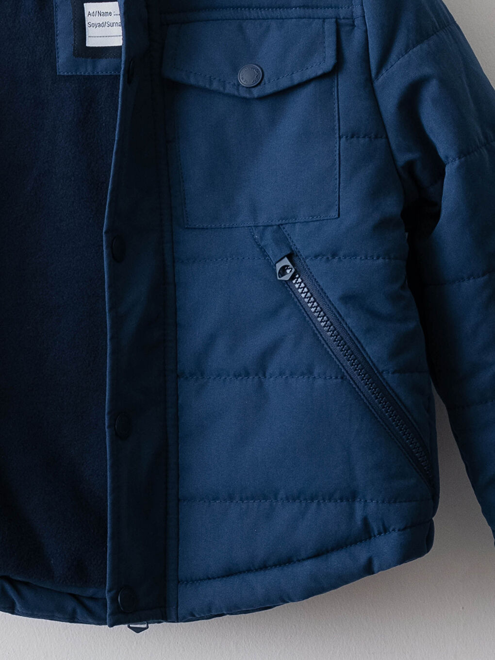 Boy Hooded Thick Coat-2