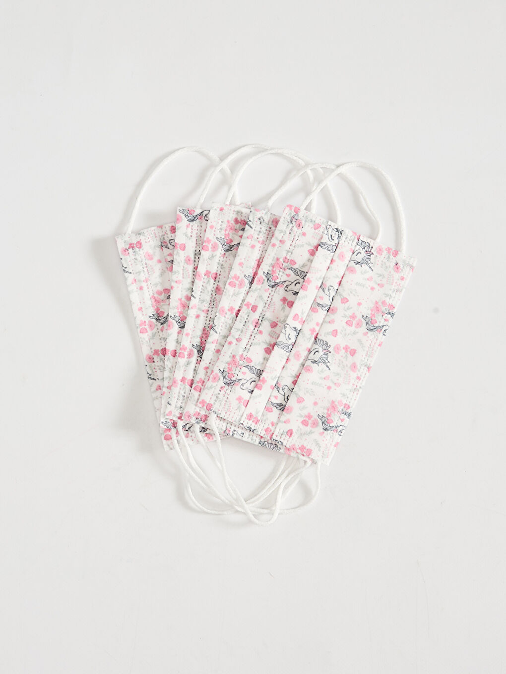 2-8 Years Old Child - 3-layer Rubber Ring Wire Face Mask 50's