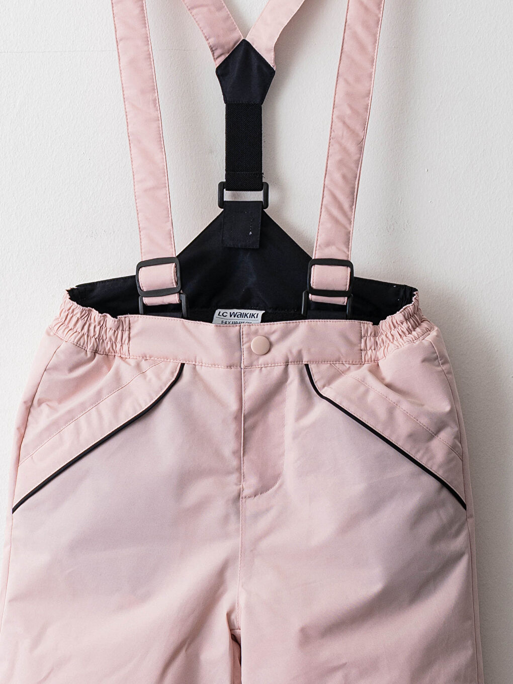 Pantalon De Ski Basic À Bretelles Fille-2