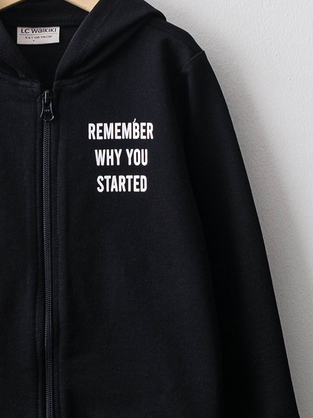 კაპიუშონიანი ნაბეჭდი გრძელმკლავიანი გოგონებისთვის ელვაშესაკრავიანი სპორტული ზედა და სპორტული შარვალი-2