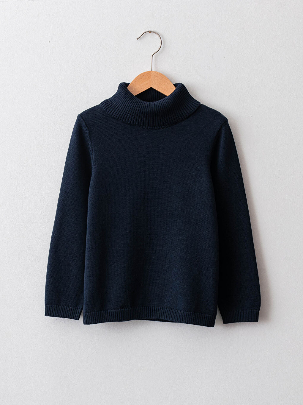 Базовая Водолазка Тонкий Свитер для Девочек