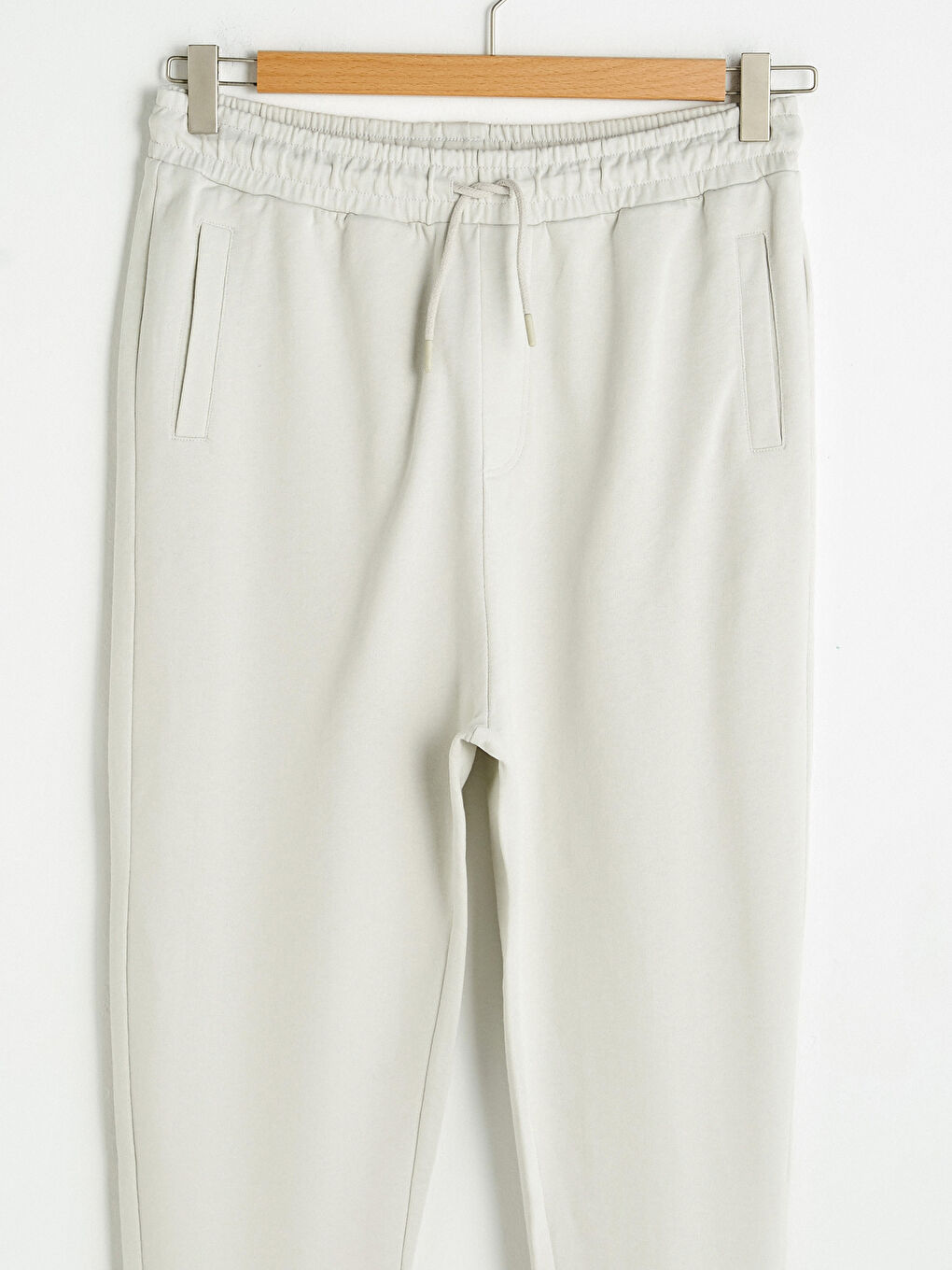 Gri Bol Kalıp Erkek Jogger Eşofman Altı-7