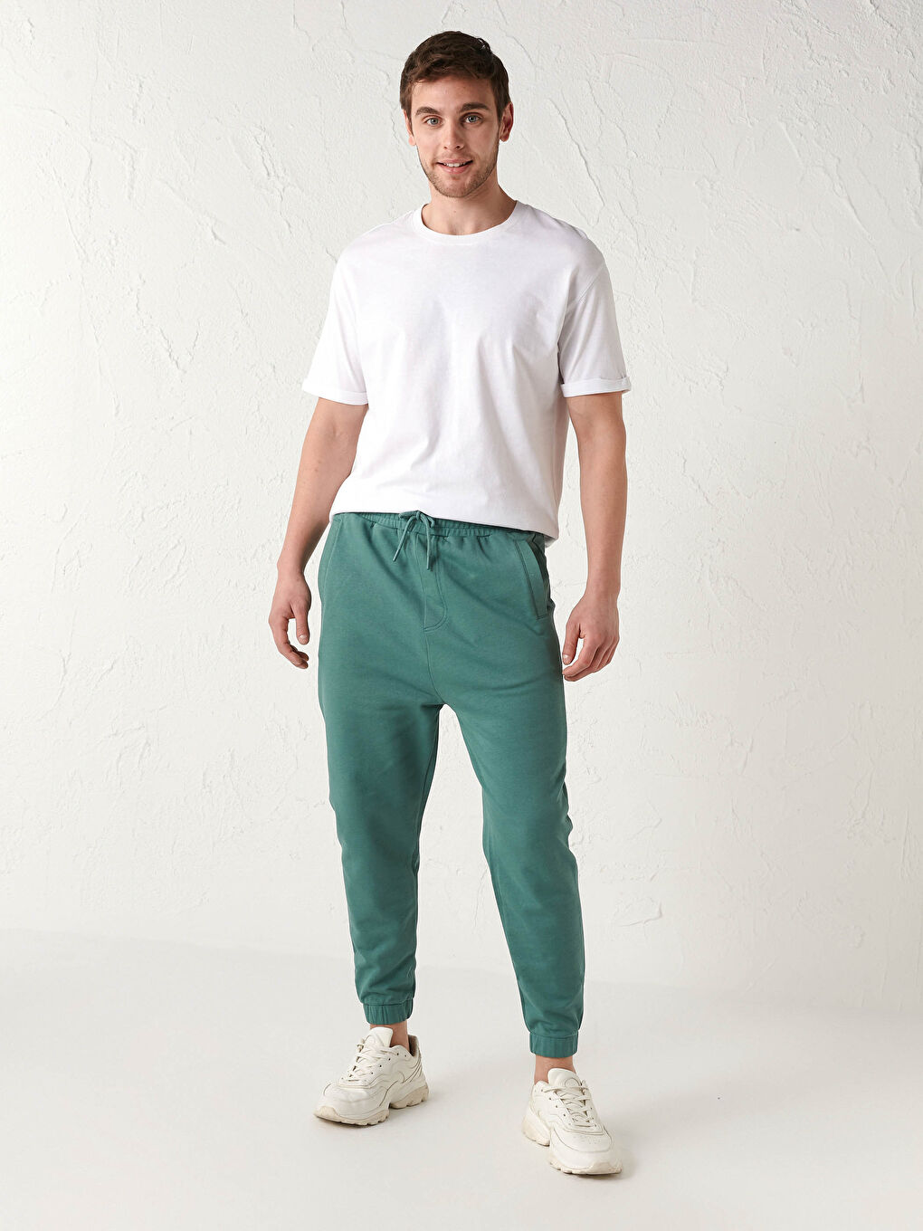 بنطلون رياضي فضفاض للرجال-2