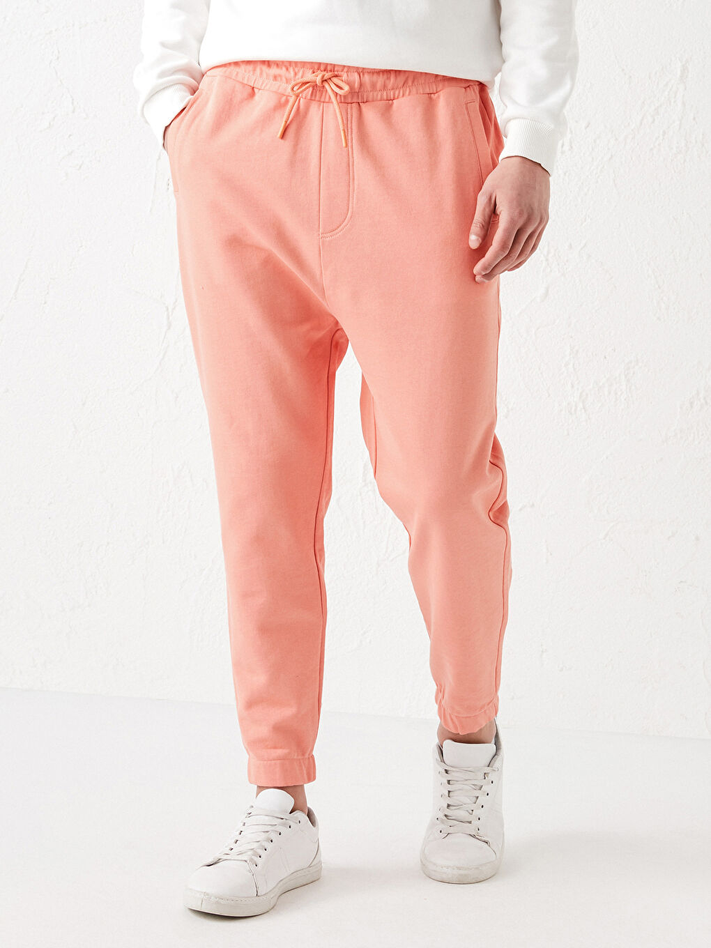 Mercan Bol Kalıp Erkek Jogger Eşofman Altı-2