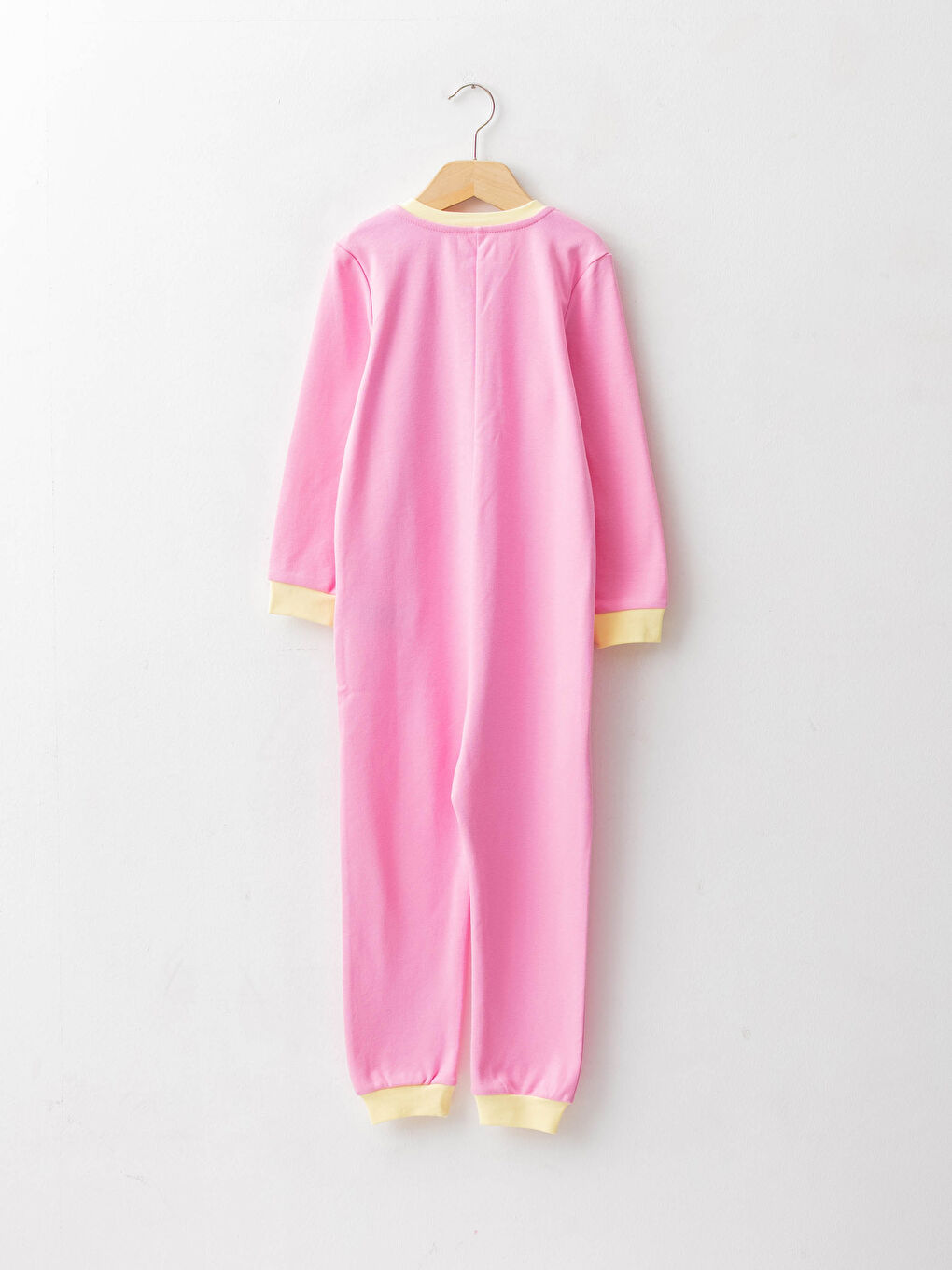 Bisiklet Yaka Baskılı Uzun Kollu Kız Çocuk Uyku Tulumu-1