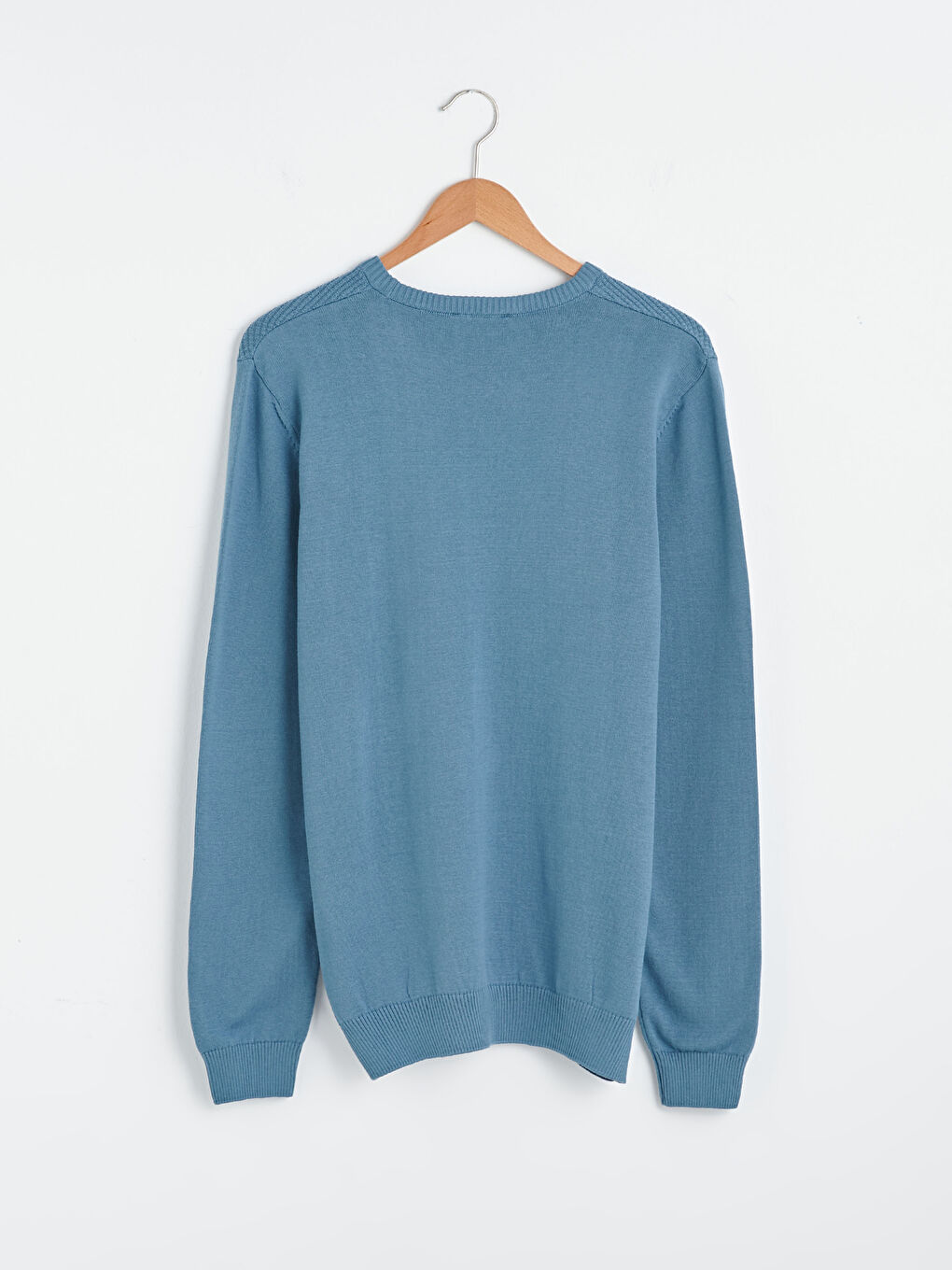 LCWAIKIKI Classic Crew Neck Long Sleeve Men's Tricot Sweater -0WJF22Z8-Q3Y