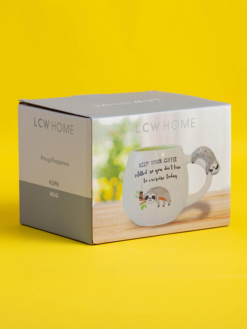 Tasse en Céramique à Motif Raton Laveur-3