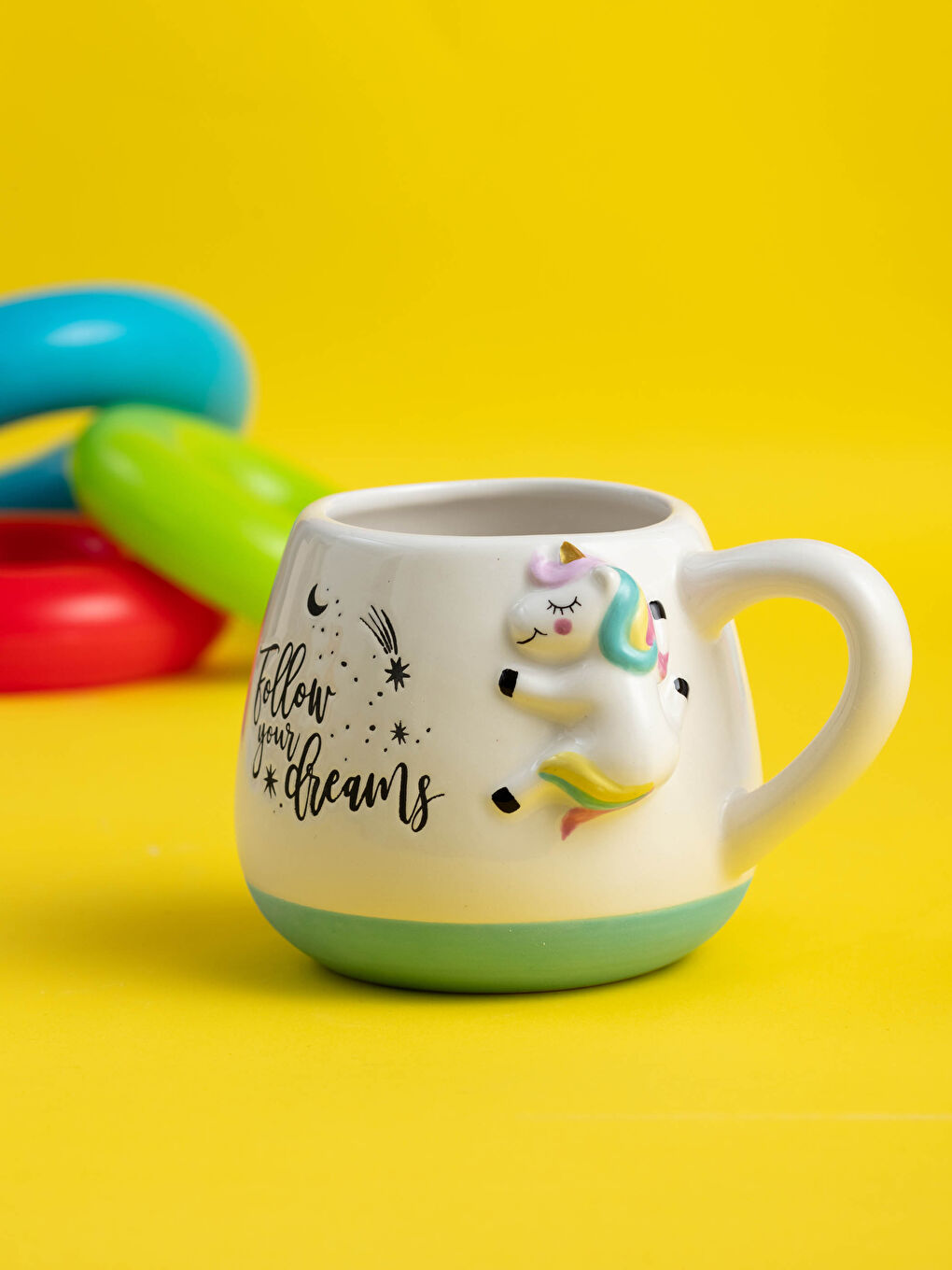 Karışık Slogan Baskılı Seramik Kupa-2