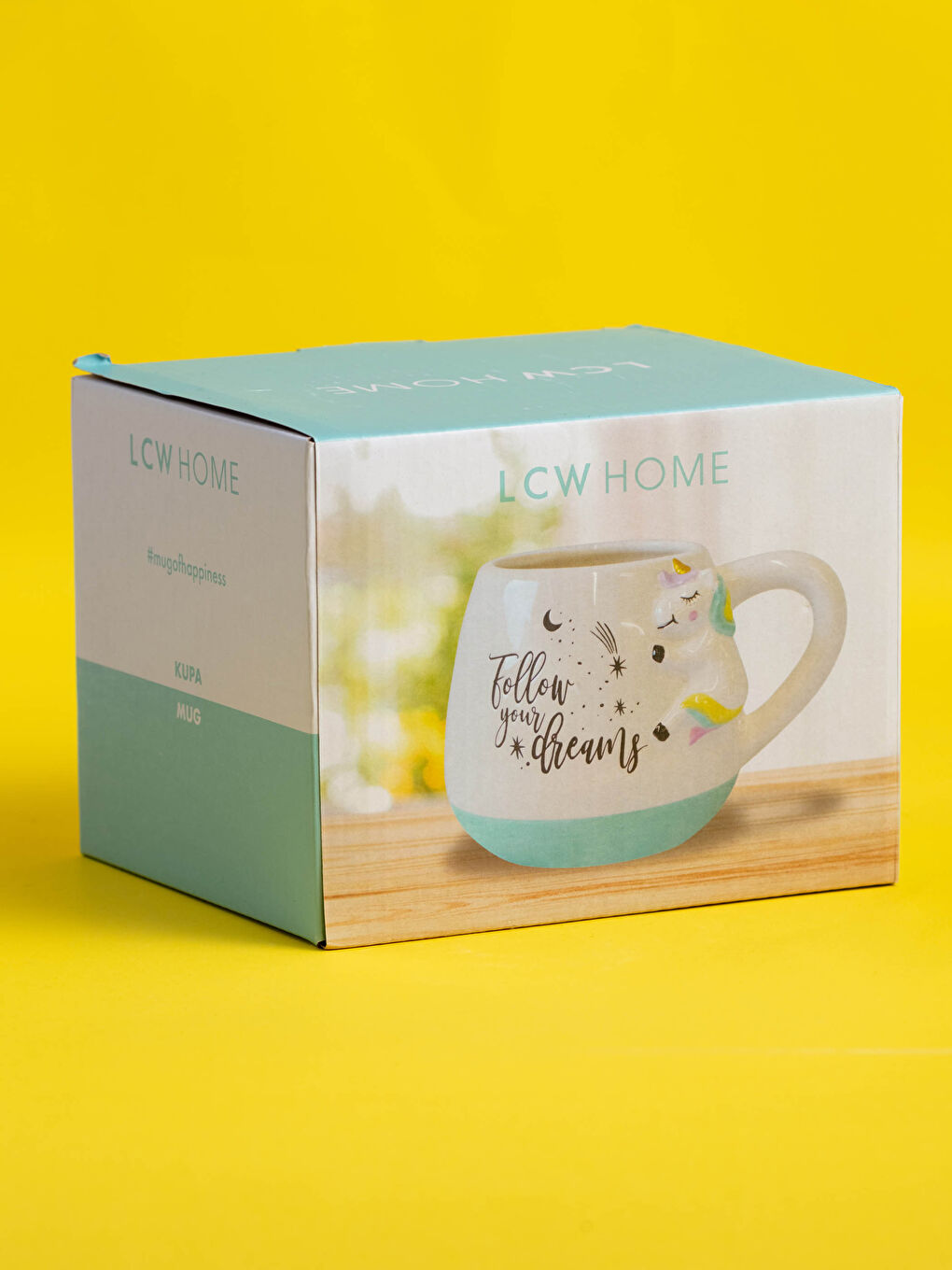 Karışık Slogan Baskılı Seramik Kupa-3