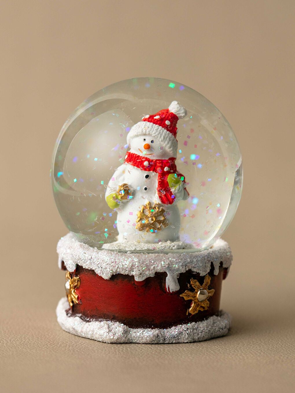 LCW HOME Christmas Themed Decorative Snow Globe 6x6x8 Cm -W11226Z8-F9C