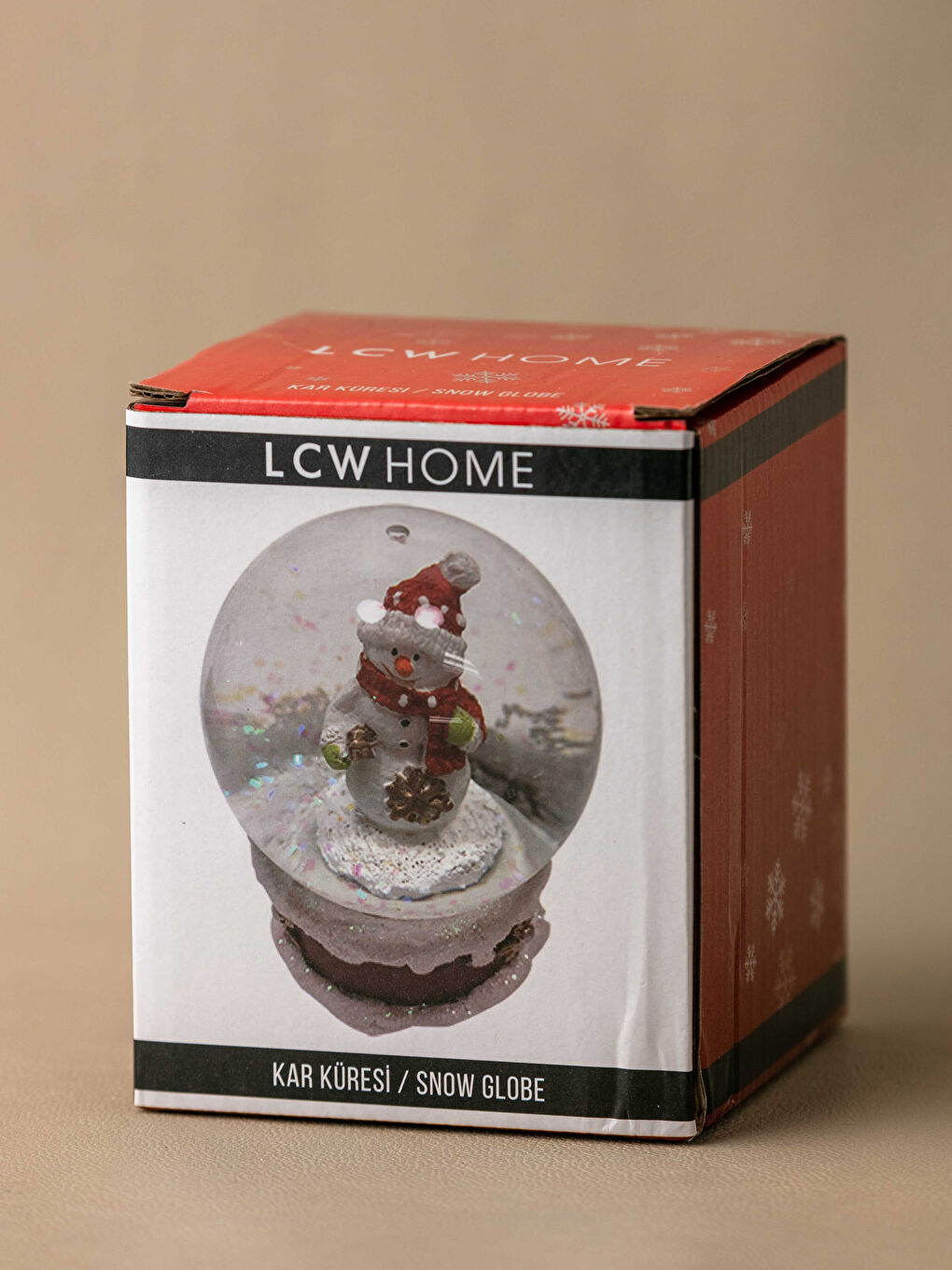 LCW HOME Christmas Themed Decorative Snow Globe 6x6x8 Cm -W11226Z8-F9C