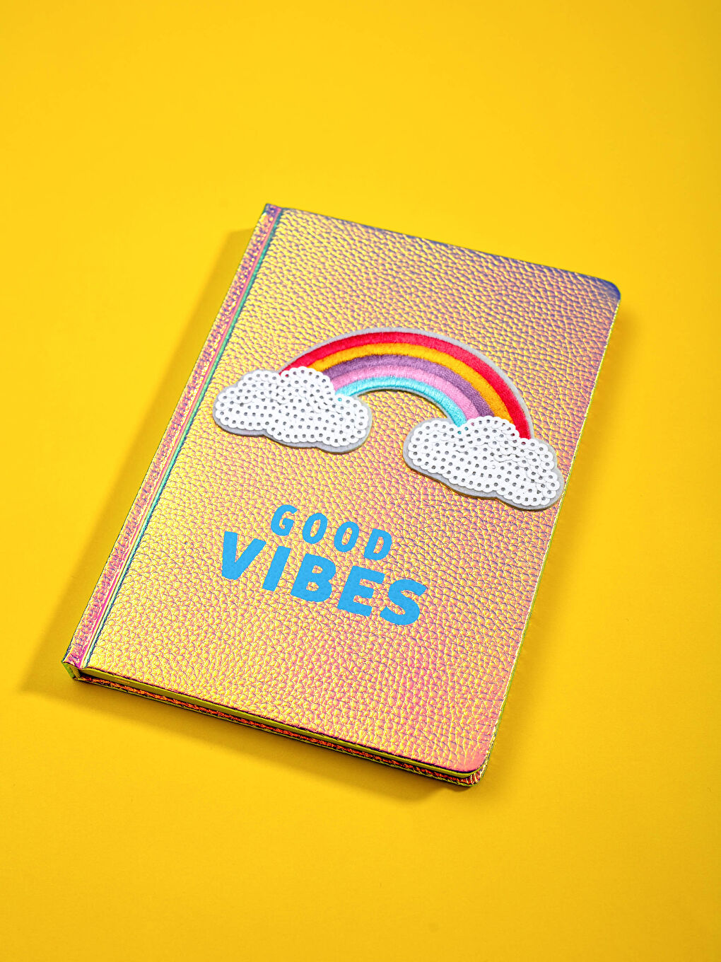 Gökkuşağı Desenli Defter 21x14 cm