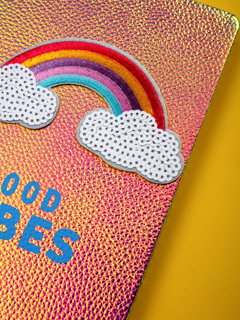 Gökkuşağı Desenli Defter 21x14 cm-2