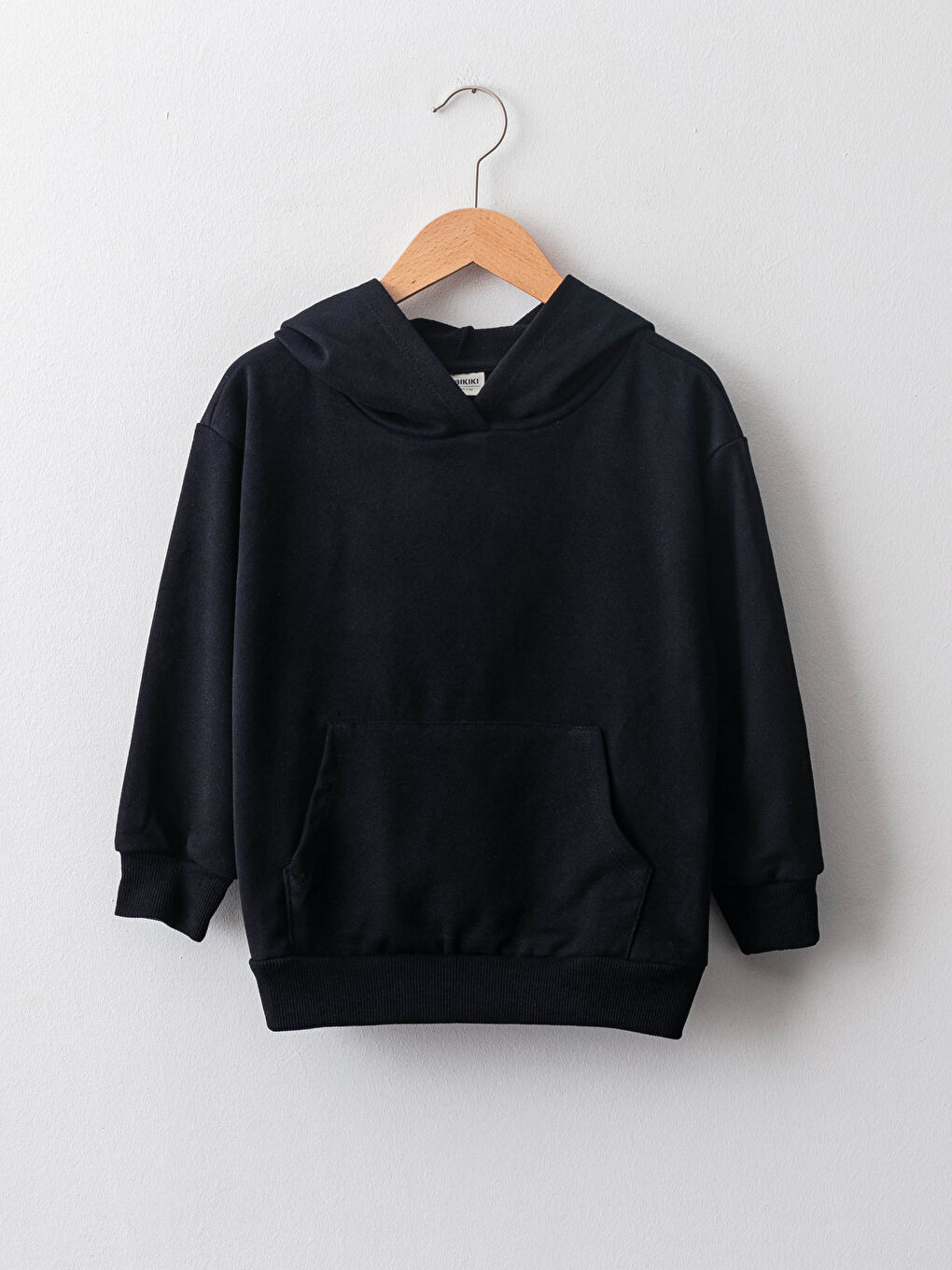 LCW Kids Hooded Basic Long Sleeve Girl Sweatshirt -W11497Z4-CVL
