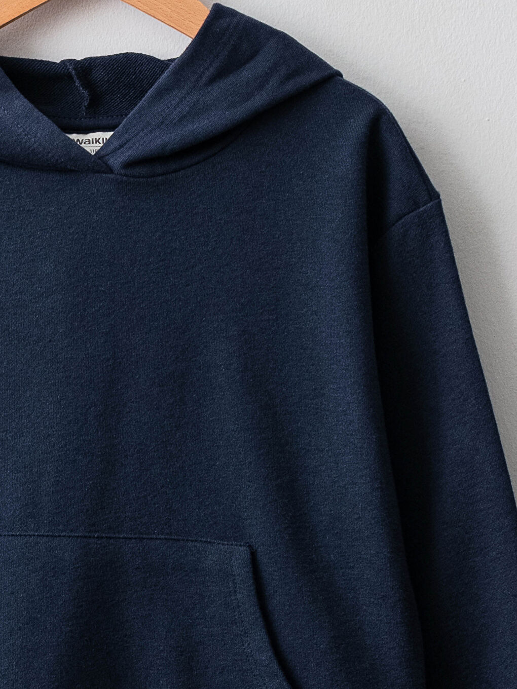 LCW Kids Kapüşonlu Basic Uzun Kollu Kız Çocuk Sweatshirt -W11497Z4-HFH
