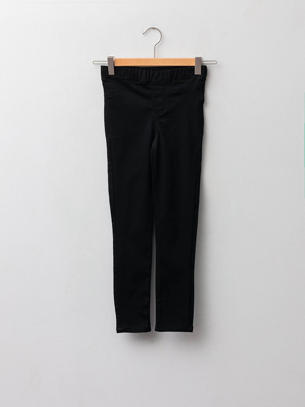 Slim Fit Gabardine Girl Trousers