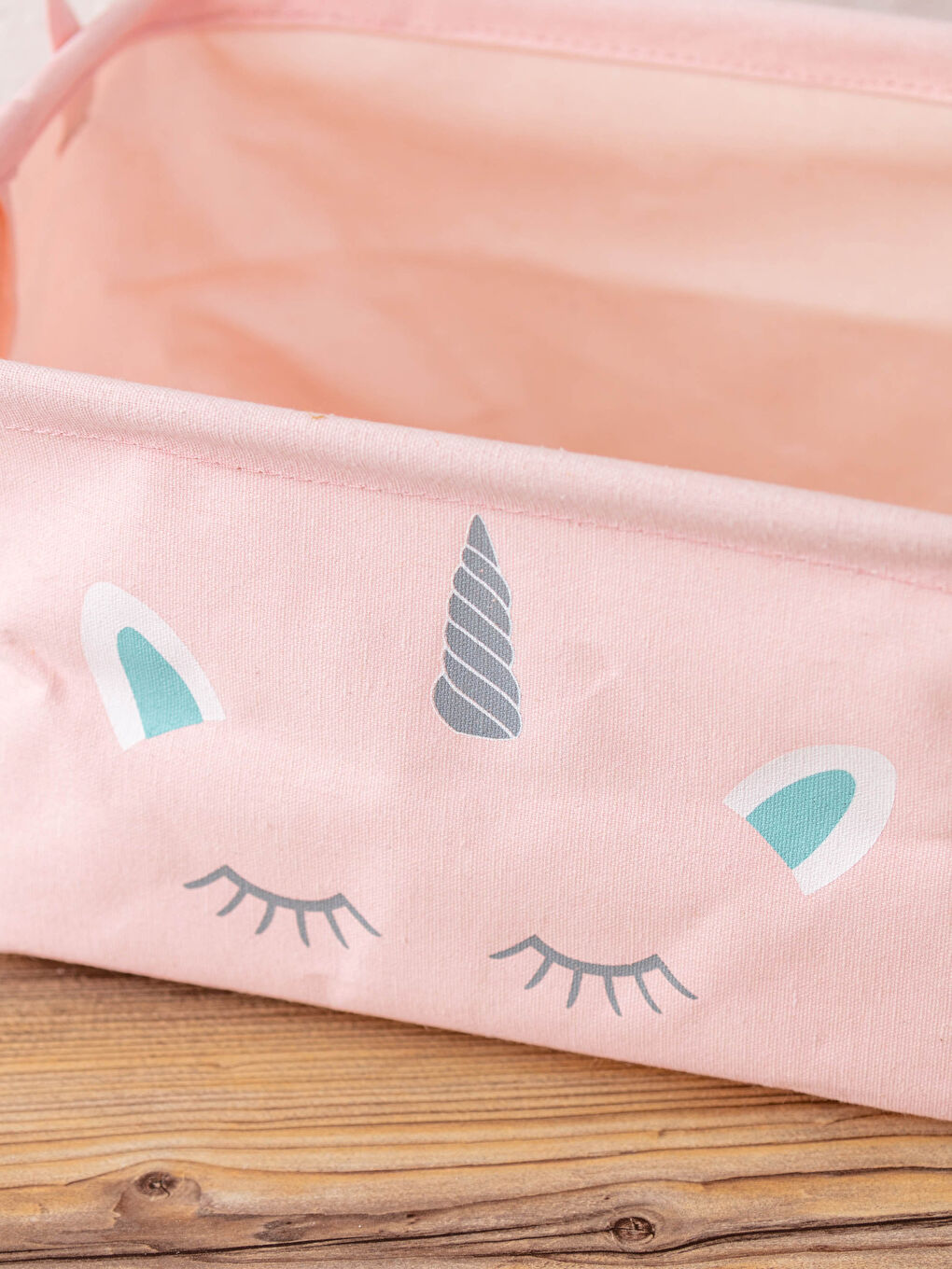 Karışık Baskılı Organizer Sepet 28x20x16 cm-2