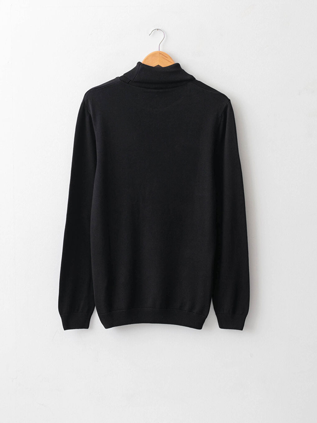 Half Turtleneck Long Sleeve Men's Knitwear Sweater-1