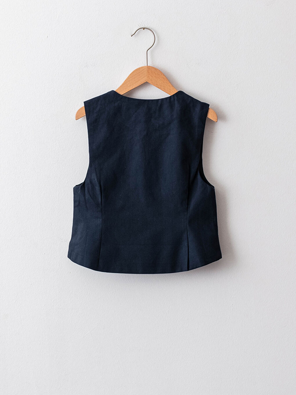 LCW Kids Изчистена жилетка от габардин за момиче -W11763Z4-HRC