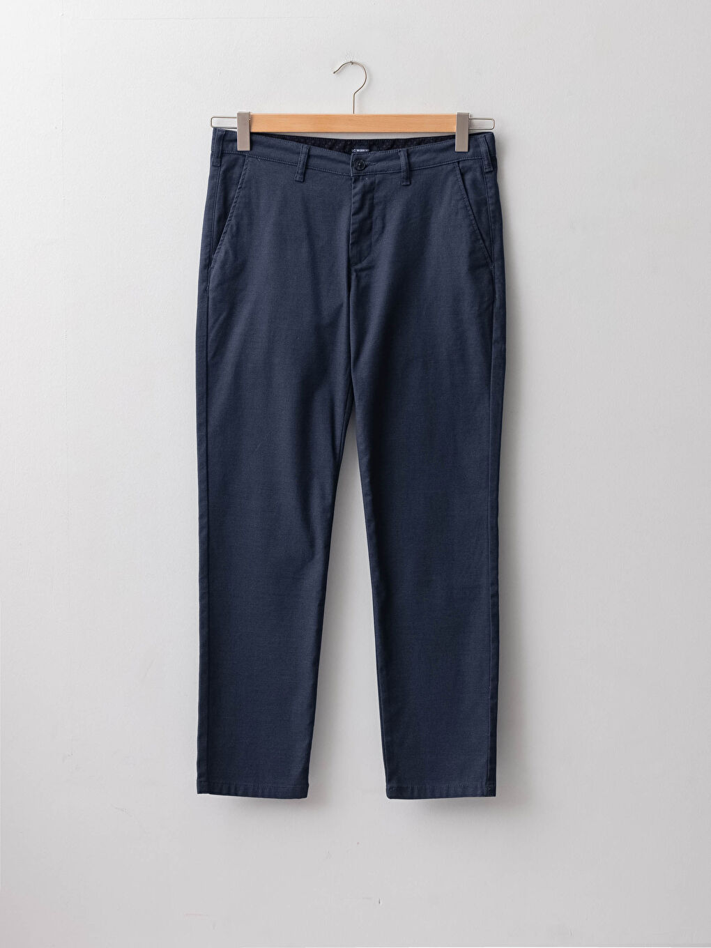 Pantalons Texturés Coupe Svelte Pour Hommes-5