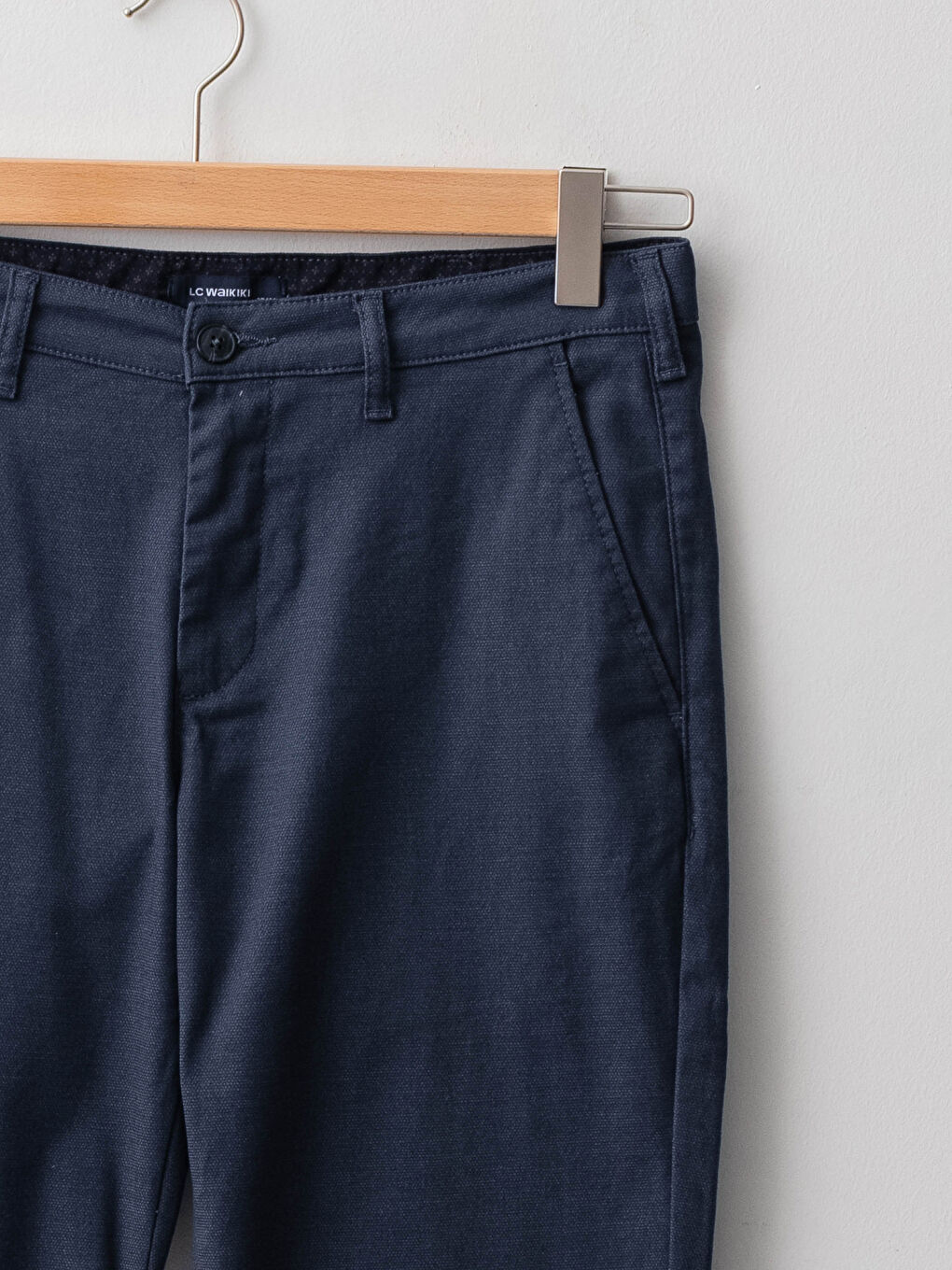 Pantalons Texturés Coupe Svelte Pour Hommes-7